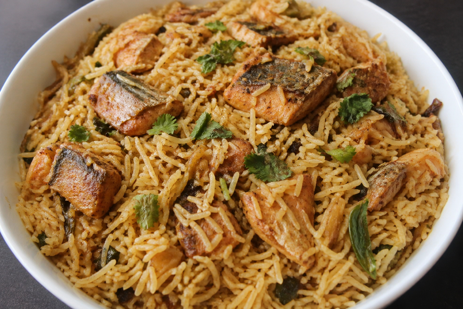 Fish Pulao
